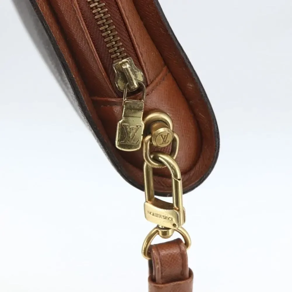 Louis Vuitton Monogram Orsay Clutch Bag Brown